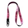 FORZEN Cool LanyardsNeck Strap Key Chain Holder Neck Lanyards for KeysWallets and ID Badge Holders fluorescent pink
