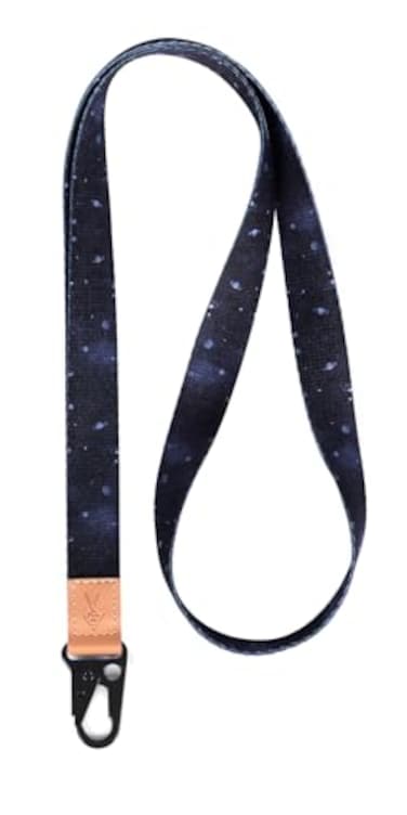 FORZEN Cool LanyardsNeck Strap Key Chain Holder Neck Lanyards for KeysWallets and ID Badge Holders Starry sky