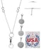 Hidden Hollow Beads 3 Charm Pack Womens Strong Chain Lanyard for ID Badge Card Holder Teacher Nurse Cruise Keys Keychain Phone
