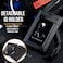 ONETIGRIS OneTigris Tactical ID Card Holder Hook Loop Patch Badge Holder Neck Lanyard Key Ring and Credit Card Organizer Black