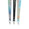 PAPER PLANE LONDON Set of 3 Teacher Lanyard neck strap ID HOLDER Safety Breakaway clip WORLD MAP EMC2 PERIODIC TABLE