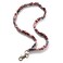 Pop-n-Teach PopnTeach Scrunchie Lanyards for ID Badges and Keys Cute Teacher Lanyard for Women Nurses or Cruise Stretchy Retractable Lanyard Teacher Gifts