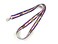 Tennada Academia All Might Neck Lanyard with Claw Clasp Key Holder ID Badge Holder Whistle Holder