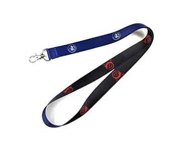 Tennada Fullmetal Neck Lanyard with Claw Clasp Key Holder ID Badge Holder Whistle Holder