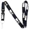 Vinylcation Cute Llama Lanyard with ID Holder Alpaca ID Badge Holder Lanyard Breakaway Safety Buckle Detachable Clip Neck Strap for Keys Teacher Nurse Student Work Gift