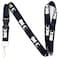 Vinylcation Cute Llama Lanyard with ID Holder Alpaca ID Badge Holder Lanyard Breakaway Safety Buckle Detachable Clip Neck Strap for Keys Teacher Nurse Student Work Gift