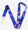 Vinylcation Funny Dog Lover Lanyard Double Sided Badge Holder with Cute Puppy Faces on Front Funny Canine Butts on Back Breakaway Neck Strap for Keys ID Cards Work Badges
