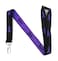 Vinylcation Purple Awareness Ribbon Lanyard for Supporting Alzheimers Fibromyalgia Lupus Epilepsy and Many More Great Causes Keychain and ID Holder for Keys or Badge Durable Woven Polyester