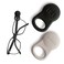KLIPSTA SPEX Glasses Clips BlackStone 2pack Magnetic Glasses Holder for Clothes Eyewear Strap Alternative ID Badge Holder