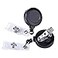 KUUQA Retractable Badge Reel with Alligator Clip for Key Cards and ID Cards 10 Pack