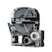 LABELWORKS Epson 209WBPX PET Tape Cartridge White on Black Standard Industrial Label Maker Tape 38 9MM Wide 30 ft