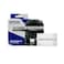 LABELWORKS 236MTBWPX49 Magnetic Tape Cartridge Black on White Magnet Label Maker Tape 15 36MM Wide 49 ft White