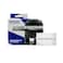LABELWORKS 236MTBWPX49 Magnetic Tape Cartridge Black on White Magnet Label Maker Tape 15 36MM Wide 49 ft White