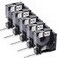 Freshworld 5X Replace for DYMO Label Maker Refills 45013 Black on White 12 Inch 23 Ft