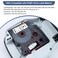 Unismar 6X Replace for Dymo D1 Label Tape 45013 for Dymo Label Maker Refills D1 A45013 S0720530 Work with DYMO LabelManager 160 280 360D 420P 210D PnP Label Maker Tape 12 Inch x 23 Feet Black on White