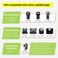 Freshworld 6X Replace for Dymo Label Maker Refills 45013 45016 45017 45018 45019 45021