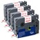 Absonic 4 Pack Tz232 Red on White Label Tape Replace for Brother TZe232 P Touch Label Tape TZe232 12mm TZ Laminated Tape Work for Ptouch Label Maker PT D210 H110 D600 D220 047 Inch x 262 Feet
