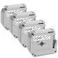 Anycolor M131 PTM95 Clear Tape Replacement for Brother PTouch M Tape MK131 M131 MK131 12mm 047 Clear for Brother PTouch PTM95 PT70BM PT90 PT70 PT65 PT45 Label Maker 4Pack