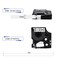 BEYONDTEK 45010 Label Tape Work for Dymo D1 Black on Clear Tape Compatible with Dymo Label Maker Refills Clear 12 Inch x 23 Ft for DYMO LabelManager 160 PnP 260P 210D 280 420 450D5 Cartridges
