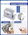 BEYONDTEK Ptouch M Tape Replacement for Brother M Tape M231 MK231s 12mm 047 Inch Black on White MK231 Label Work with Brother PTouch PTM95 PT55 60 65 70 80 90 95 3Pack