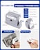 BEYONDTEK Ptouch M Tape Replacement for Brother M Tape M231 MK231s 12mm 047 Inch Black on White MK231 Label Work with Brother PTouch PTM95 PT55 60 65 70 80 90 95 3Pack