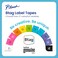 Brother Genuine PTouch Btag BTAG233 Blue on White Label Tape 12in by 131ft 12mm x 4m Works Only with PTN10 PTN20 PTN25BT Label Makers