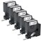 BOYEEZON Compatible with Dymo D1 Label Tape 45013 Black on White 12 in x 23Ft Replace for DYMO Label Maker Refills A45013 for Dymo LabelManager 160 420P 210D 280 360D PnP 220P 260P 500TS 5Pack