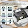 BOYEEZON Compatible with Dymo D1 Label Tape 45013 Black on White 12 in x 23Ft Replace for DYMO Label Maker Refills A45013 for Dymo LabelManager 160 420P 210D 280 360D PnP 220P 260P 500TS 5Pack