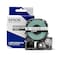 LABELWORKS Epson 218BWPX Genuine PET Polyester Tape Cartridge Black on White Industrial Label Maker Tape 34 18MM Wide 30 ft