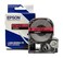 LABELWORKS Epson 224BRPX Genuine PET Polyester Tape Cartridge Black on Red Label Maker Tape 1 24MM Wide 30
