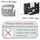 greencycle GREENCYCLE 2 Pack Compatible for Brother Ptouch M Tape MK231S MK231 M231 MK231 M231 12mm 047 mk231 Label Tape White for Brother PTouch PTM95 PT65 PT80 PT70 PT45 PT90 Label Maker Refills