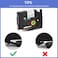 greencycle GREENCYCLE 2 Pack TZe221 9mm 035 Label Tape Compatible for Brother PTouch TZ221 TZe221 TZ221 9mm 035 Laminated White Tape for Ptouch PTD200 D210 D400 D600 H100 H110 PTP700 P750W Label Maker