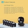 hehua Hehua 7 Pack 45013 Maker Tape Compatible with Dymo D1 Label Maker Refills S0720530 12 Inch x 23 Ft Black on White Labeling Tape for Label Manager 160 280 450 210D 360D 420P 260P 450D