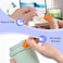KCMYTONER 2 Pack Compatible for P Touch TZeB31 TZB31 Laminated Label Maker Tape 12mm 047 Black on Fluorescent Orange Tape for PTD200 PTD210 PTH100 PTD400