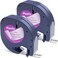 Label Orison Compatible with Dymo Label Maker Refill 16952 Clear Plastic Label Tape for Dymo LetraTag Refills LetraTag Plus LT100H LT100T 200B12 x 1312mmx4m Black on Clear 2Pack