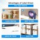 Label Orison Compatible with Dymo Label Maker Refill 16952 Clear Plastic Label Tape for Dymo LetraTag Refills LetraTag Plus LT100H LT100T 200B12 x 1312mmx4m Black on Clear 2Pack