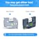 Label Orison TZe221 Compatible with Brother PTouch Label Tape TZ221 TZ TZe Tape 9mm Laminated Label Maker for PTH110 PTD210 PTD400 PT1290Black on White9mm38 inch x 8m 262ft5PK