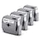 Labelife MK231 PTM95 Label Tape Replace for Brother M Tape P Touch MK231S M231 MK231 M231 12mm 047 Inch for Brother PTouch PTM95 PT65 PT80 PT70 PT45 PT90 Label Makers Black on White 4 Pack