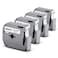 Labelife MK231 PTM95 Label Tape Replace for Brother M Tape P Touch MK231S M231 MK231 M231 12mm 047 Inch for Brother PTouch PTM95 PT65 PT80 PT70 PT45 PT90 Label Makers Black on White 4 Pack