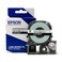 LABELWORKS 212VTBWPX Tape Cartridge Black on White Flexible and Durable Vinyl Industrial Label Maker Tape 12 12MM Wide 229 ft