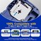 BOYEEZON MK131 PT95 Label Tape Clear Compatible with Brother P Touch M Tape Clear 12mm 047 MK131s M131 MK131 Work with Brother PTM95 PT65 PT45 PT90 PT70BM Label Maker Refills 5Pack