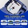 BOYEEZON MK131 PT95 Label Tape Clear Compatible with Brother P Touch M Tape Clear 12mm 047 MK131s M131 MK131 Work with Brother PTM95 PT65 PT45 PT90 PT70BM Label Maker Refills 5Pack