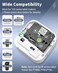 Oozmas Compatible Label Tape Replacement for TZe135 TZ135 Compatible with Brother PTouch White on Clear Tape 12 Inch 262 Feet for PTD210 PTD220 PTH110 Label Maker Refills 2 Pack