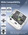 Oozmas Compatible Label Tape Replacement for TZe135 TZ135 Compatible with Brother PTouch White on Clear Tape 12 Inch 262 Feet for PTD210 PTD220 PTH110 Label Maker Refills 2 Pack