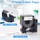 Pristar Compatible Label Tape Replacement for Dymo D1 53713 24mm Black on White Tape Cassette for Dymo LabelManager 450D 500TS Wireless PnP Label Marker LabelWriter 450 Duo 1 Inch x 23 Feet 3Pack