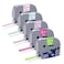 TITBIT 5Pack PTD210 PTD220 Label Maker Tape Replacement for Brother P Touch 12mm 047 Label Tape Laminated TZeMQF31 MQG35 MQP35 MQ531 MQE31 for P Touch PTH110 PTP300BT PTD400 PTP710BT