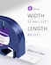 UNOKA Compatible for DYMO Clear Plastic Label Refill 12 x 13 12mmx4m Letratag Label Maker Transparent Tape 16952 S0721530 for Dynamo Letra Tag XR 200B LT100H LT100T Plus QX50 Black on Clear 4 Pack