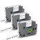 UNOKA Replace for Brother PTouch Label Tape Clear 12mm 047 Laminated TZe131 TZe TZ Label Maker Refills Black on Transparent for P Touch PTD200G PTD210 PTD220 PT2040 12Inch x 262ft 3PK