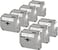 Weemay 7 Pack MK231S Compatible for Brother Label Tape 12mm 047 Inch Black on White MK231 MK231 M231 M231 Plastic Labeling Tape for PTouch PT90 PT80 PT70 PT85 PTM95 PT65 Label Maker