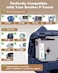 Weemay 7 Pack MK231S Compatible for Brother Label Tape 12mm 047 Inch Black on White MK231 MK231 M231 M231 Plastic Labeling Tape for PTouch PT90 PT80 PT70 PT85 PTM95 PT65 Label Maker